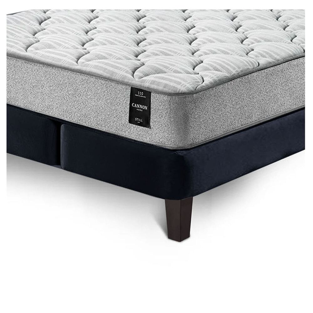 Combo Cama Cannon 1 1/2 Plaza Textil + Respaldo Tela Negro image number 7.0