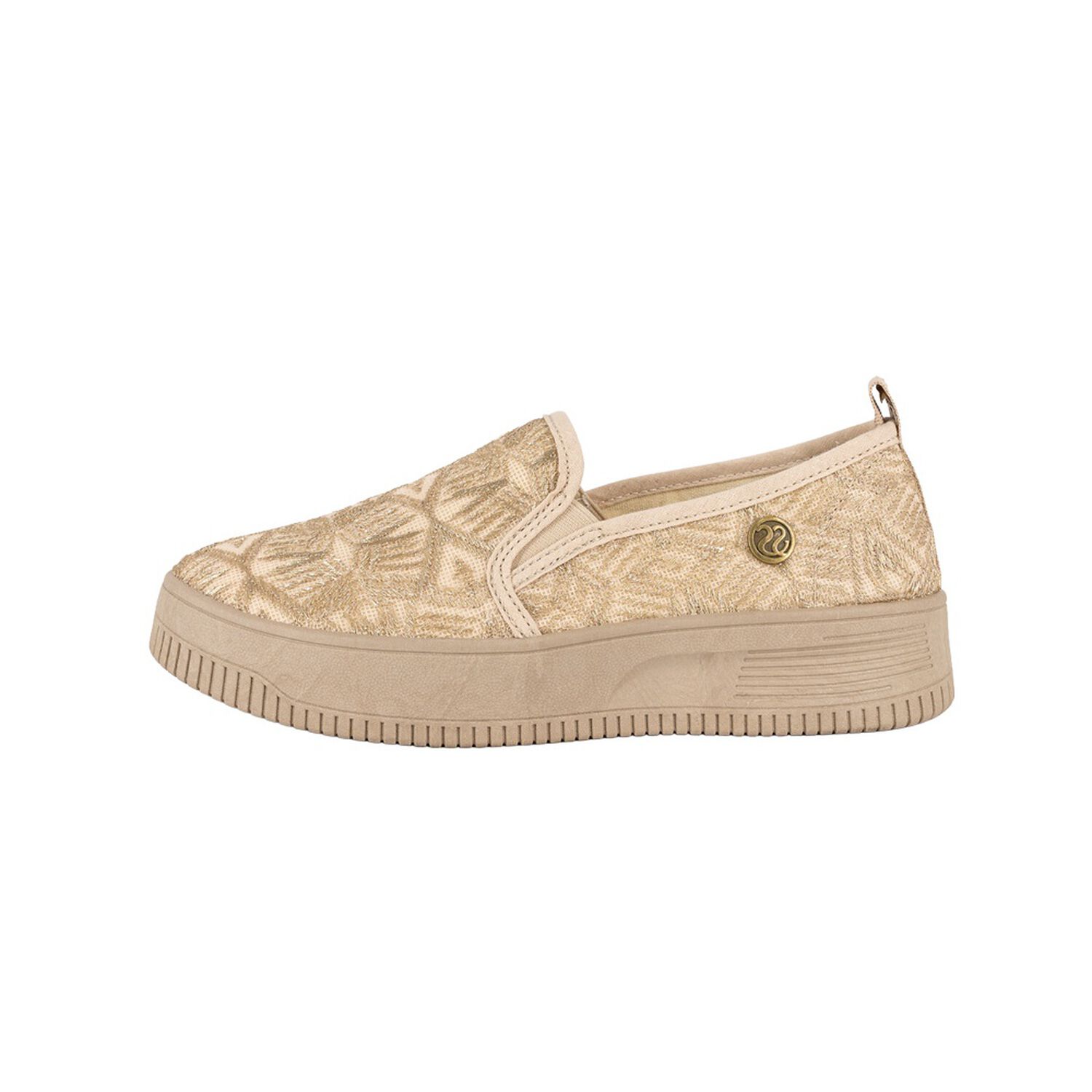 Zapatilla Velin Beige Passer image number 1.0