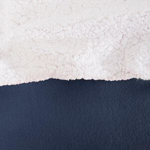 Frazada Polar-sherpa Lisa 2 Plazas Azul