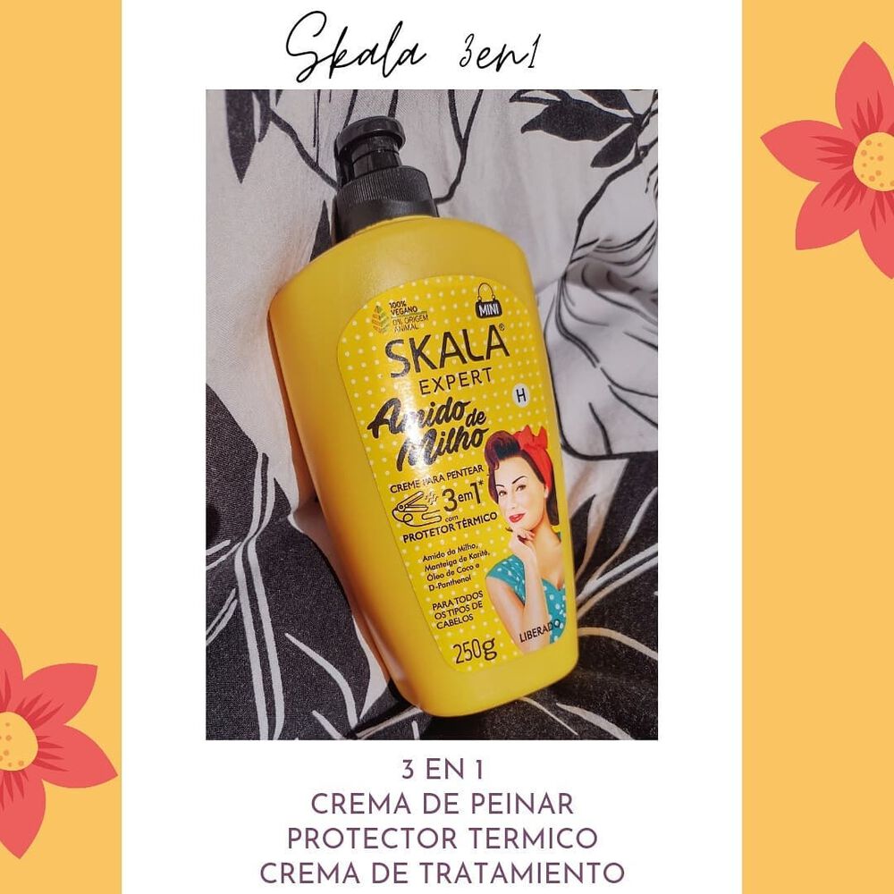 Crema Para Peinar 3en1 Almid&oacute;n De Maiz Skala Expert 250 G image number 3.0