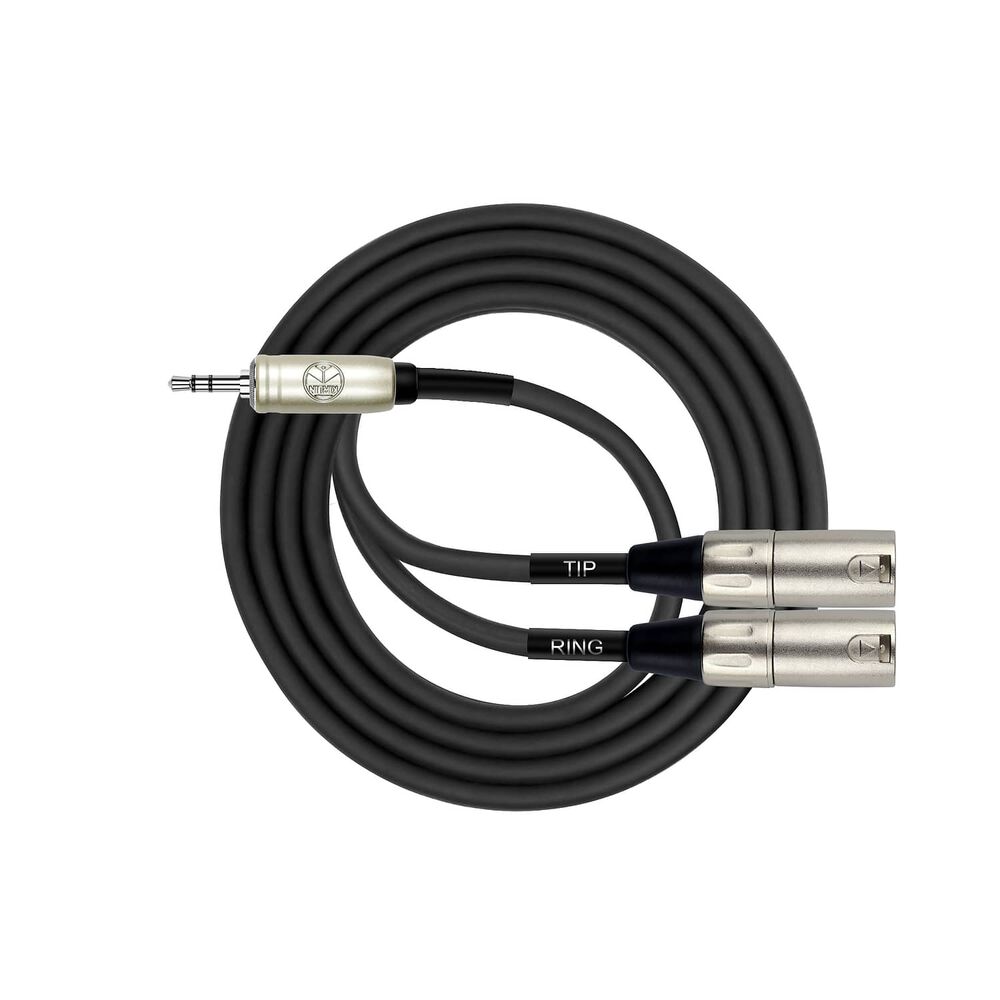 Cable Y Miniplug-2xlr Macho 1.5m Y-370pr-1.5 image number 0.0