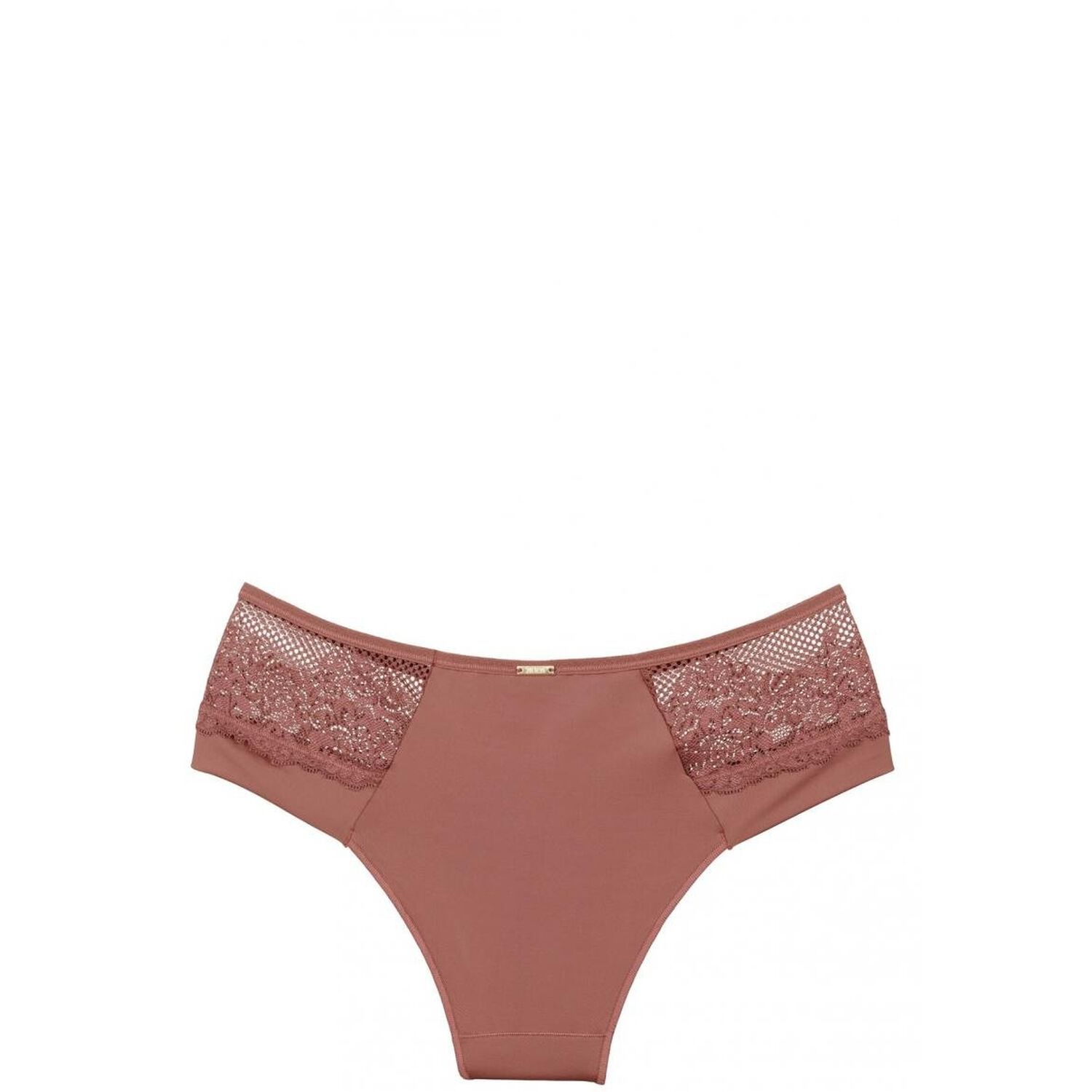Bikini Microfibra Encaje Granate 2rios image number 2.0