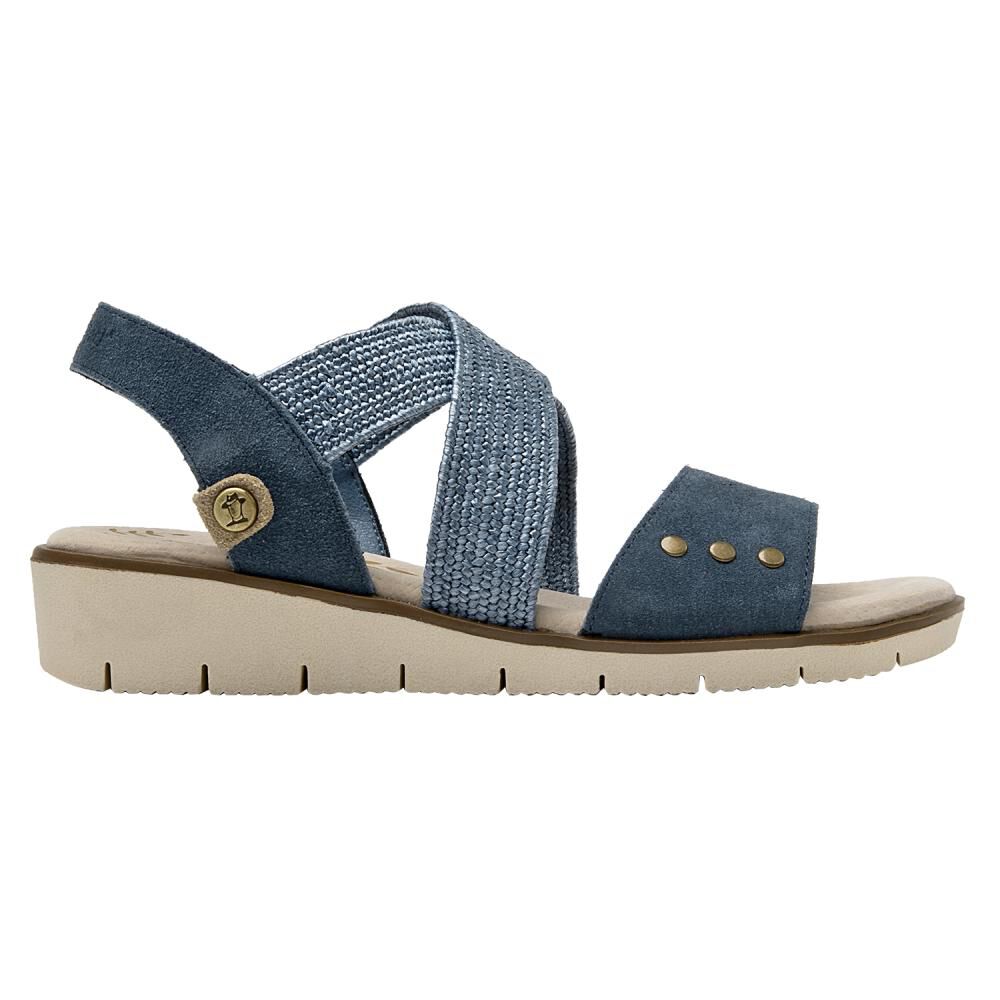 Sandalia Mujer Panama Jack Azul image number 1.0