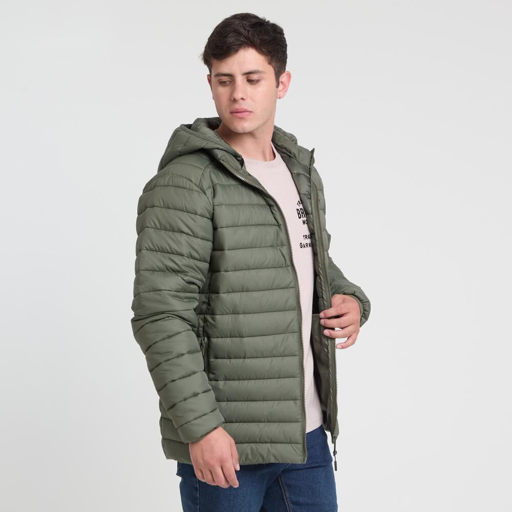 Parka Lisa Slim Cuello Alto Con Capucha Hombre Skuad image number 2.0
