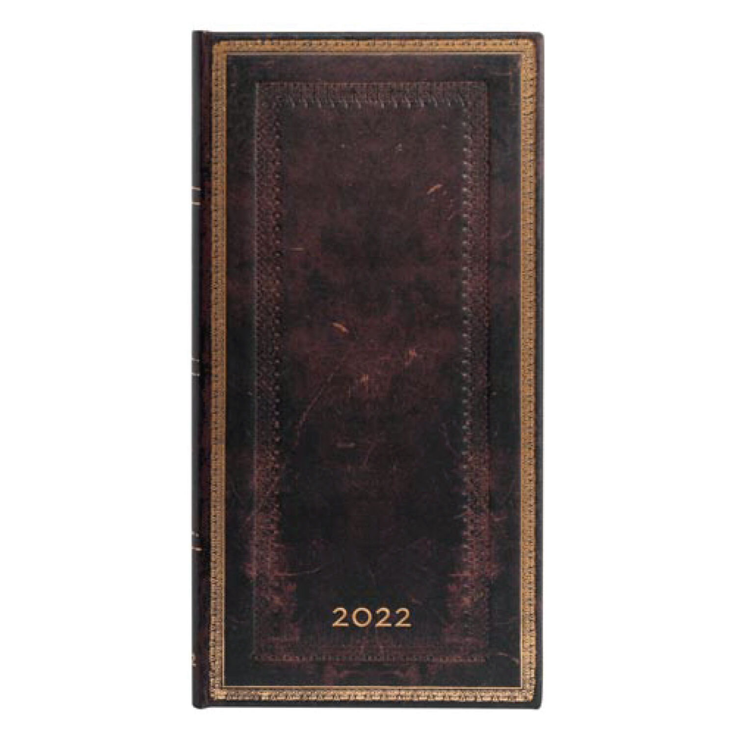 Agenda 2022 Black Moroccan Slim Tapa Dura Semana A La Vista image number 0.0