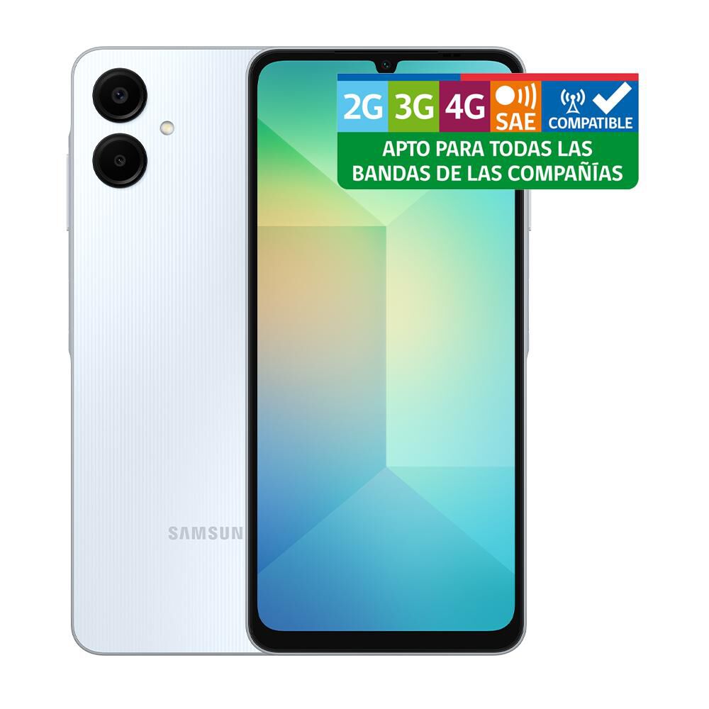 Smartphone Samsung Galaxy A06 / 128 GB / Light Blue / Liberado image number 9.0