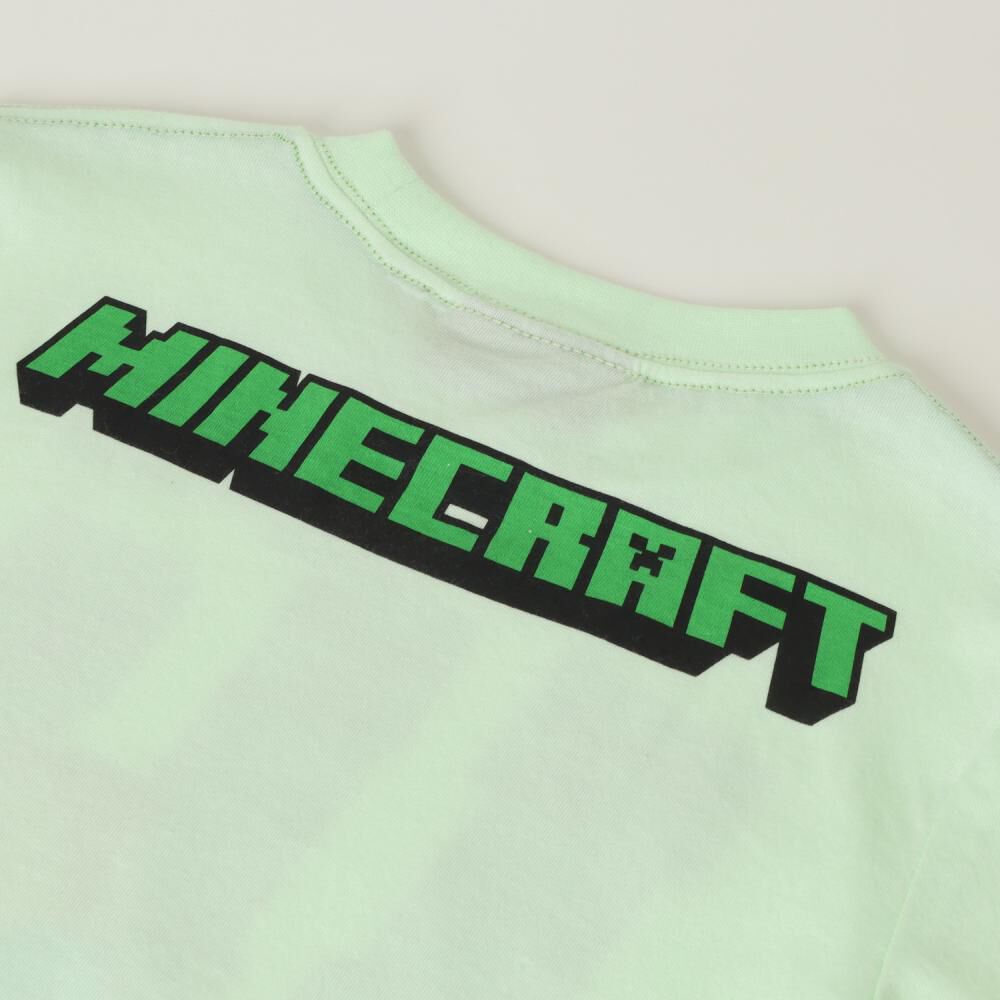 Polera Manga Larga Niño Doble Manga Minecraft image number 2.0