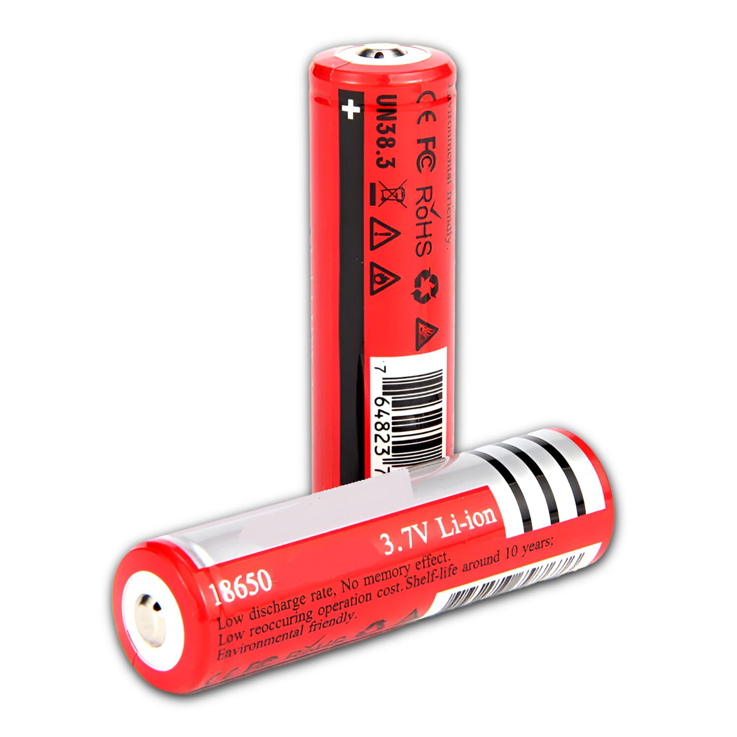 Pack De Bater&iacute;as Recargables 18650 High Power 6800 Mah 3.7v image number 0.0