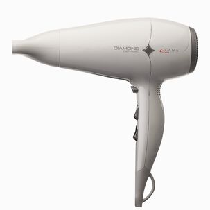 Secador Diamond Ceramic Antibacterial Pelo Cer&aacute;mica 2300w Blanco Gama