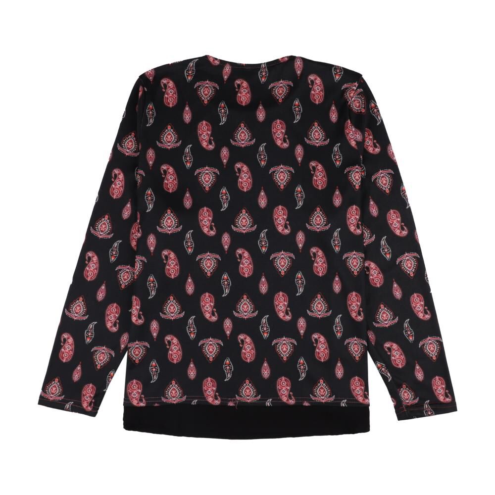 Sweater Full Print Manga Larga Cuello Redondo Mujer Geeps image number 1.0