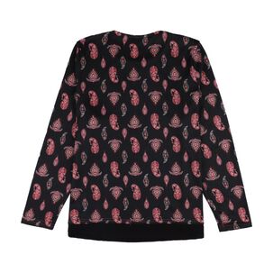 Sweater Full Print Manga Larga Cuello Redondo Mujer Geeps
