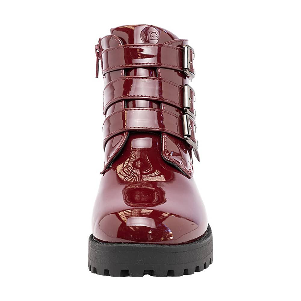 Botin Yeni Burdeo Charol Bamboo image number 2.0