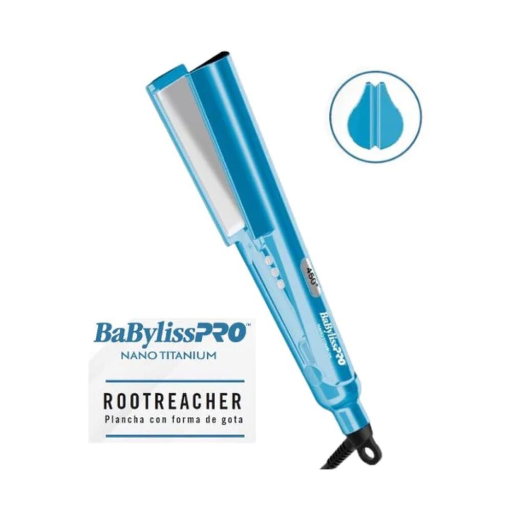 Plancha Babyliss Nano Titanium Forma De Gota Rootreacher 1 image number 0.0