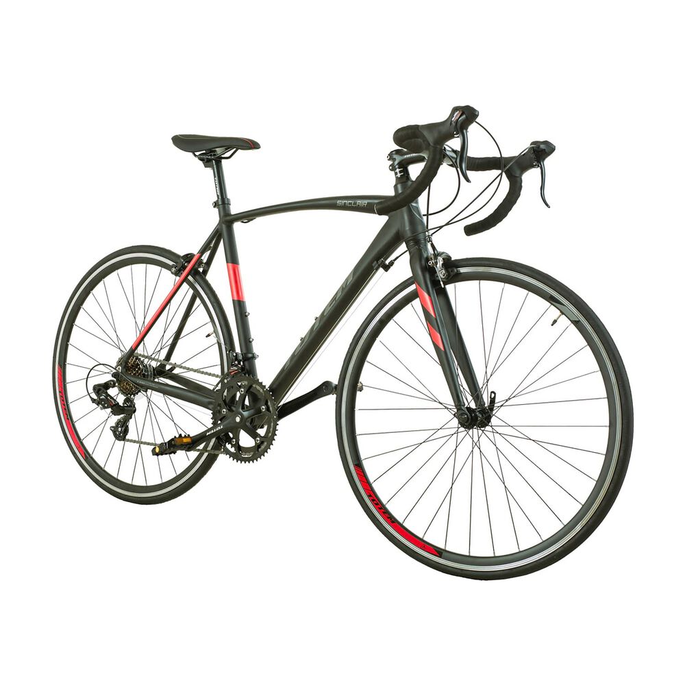 Bicicleta De Ruta Totem Sinclair 700*54 Negro Rojo image number 0.0