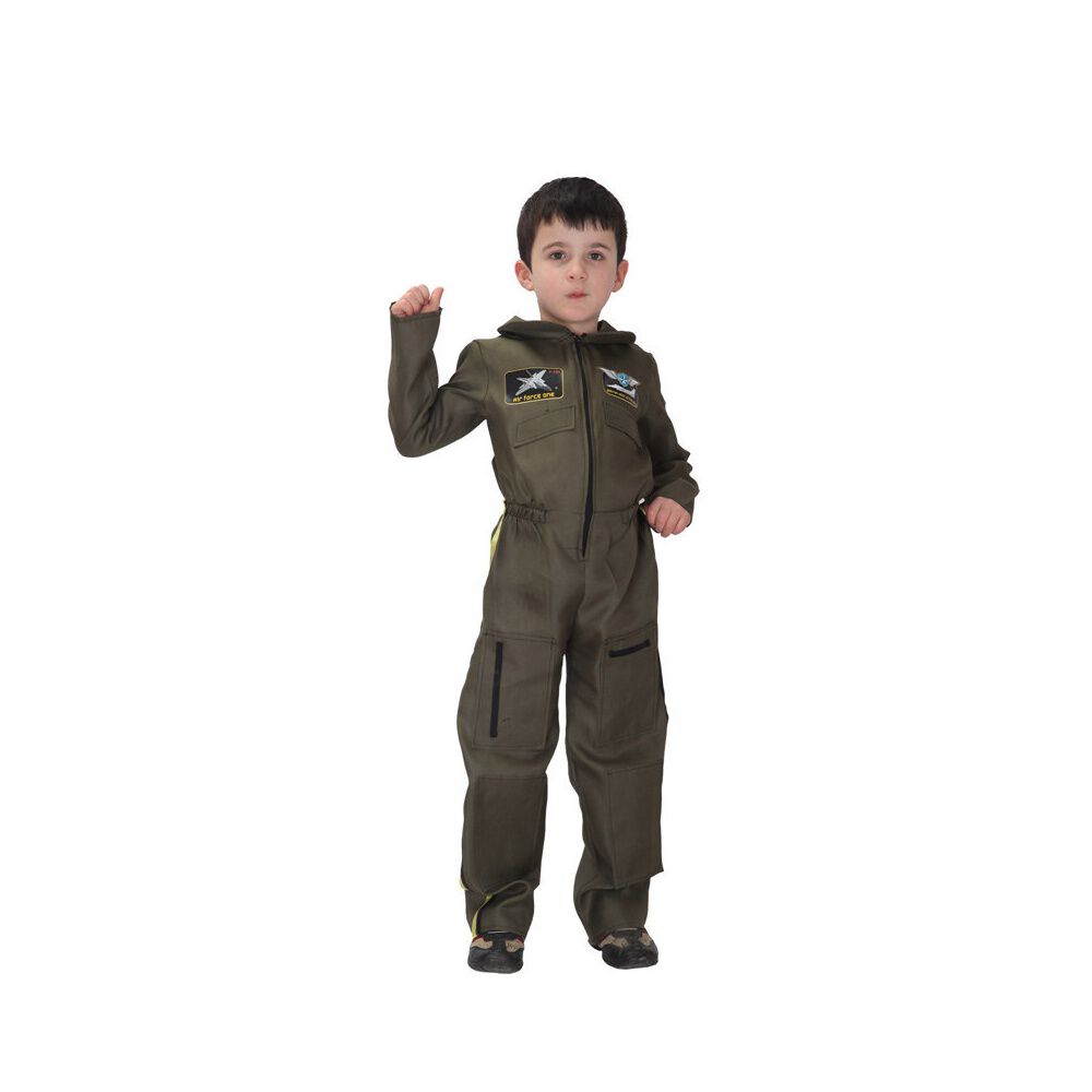 Disfraz Cosplay Piloto Top Gun Infantil image number 2.0