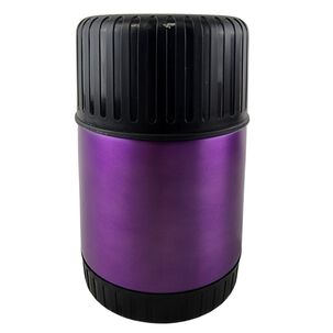 Termo Mega Magnum 500ml Comidas Metalico Acero Inoxidable Morado