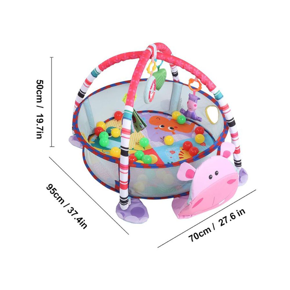 Gimnasio Tipo Corral Con Piscina De Pelotas Para Bebés image number 2.0