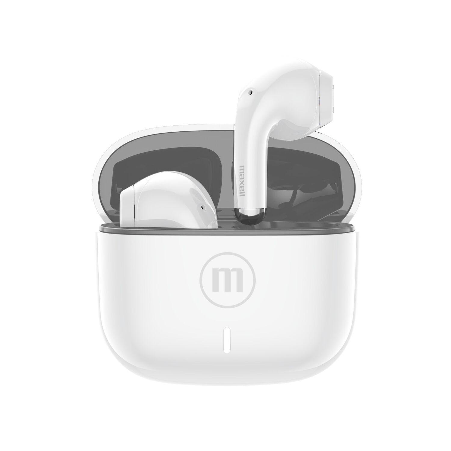 Aud&iacute;fonos Bluetooth Inal&aacute;mbricos Maxell Elio 12 Horas Blanco image number 0.0