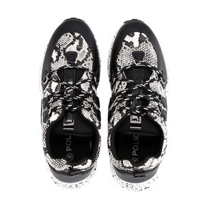 Zapatilla Urbana Mujer Negro Rock 37 Police