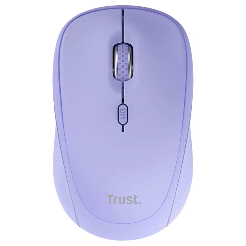 TRUST Mouse Inalámbrico Trust Yvi+ Purpura Multi-dispositivos