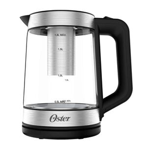 Hervidor Electrico De Vidrio 1800ml 1850w Bvstkt5803b Oster