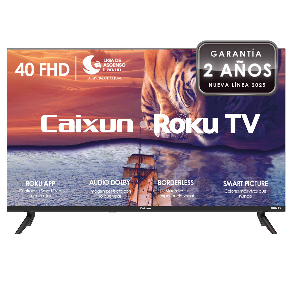 Smart Tv Caixun Led 40" Fhd Roku Tv C40v1fr image number 0.0
