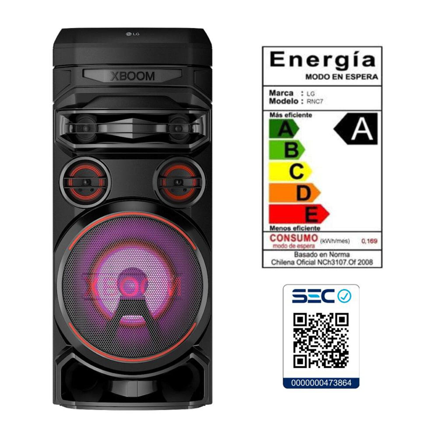Minicomponente LG RNC7 image number 2.0