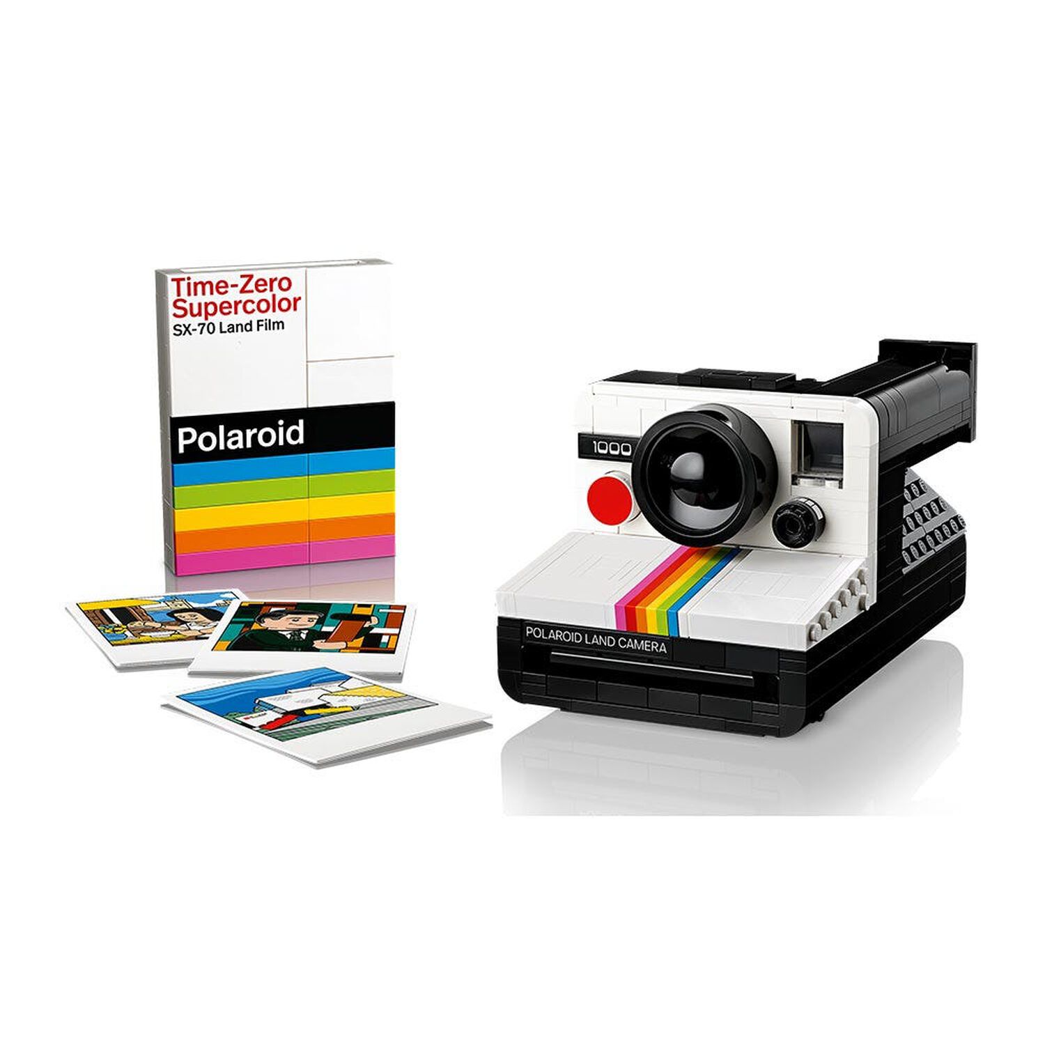 Lego Ideas - C&aacute;mara Polaroid Onestep Sx-70 - 21345 image number 4.0