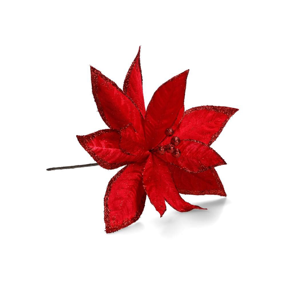 Flor Navidad Casaideal Rojo image number 1.0