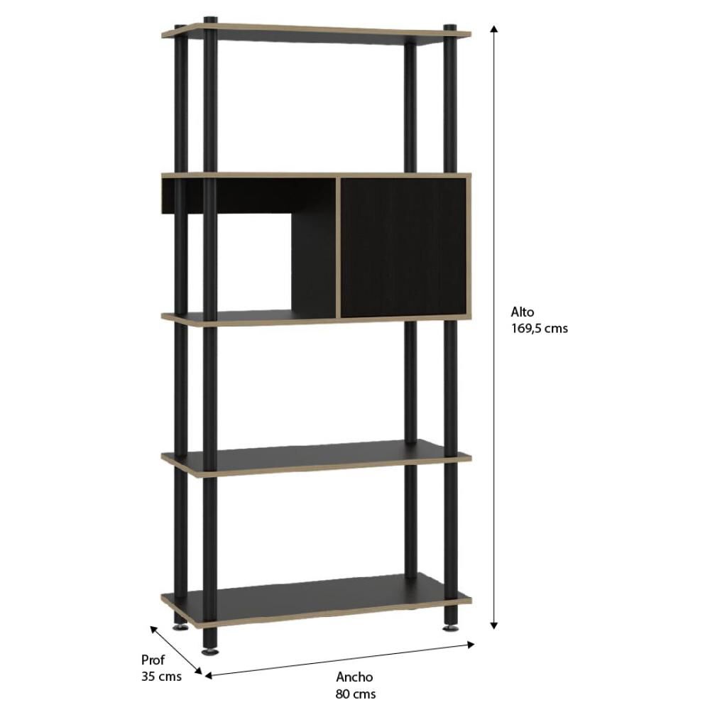 Librero Tuhome Cubik 2 / 1 Puerta image number 4.0