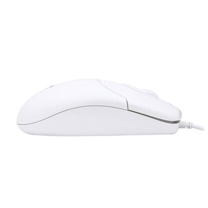Mouse Alambrico Usb 3 Botones Blanco M117