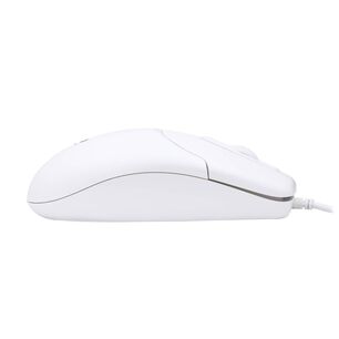 Mouse Alambrico Usb 3 Botones Blanco M117