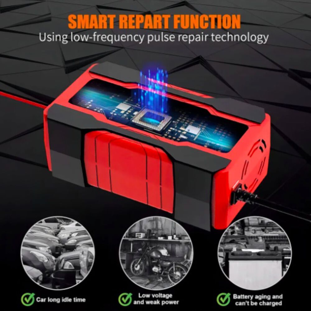 Cargador Inteligente Bater&iacute;a Auto Moto image number 4.0