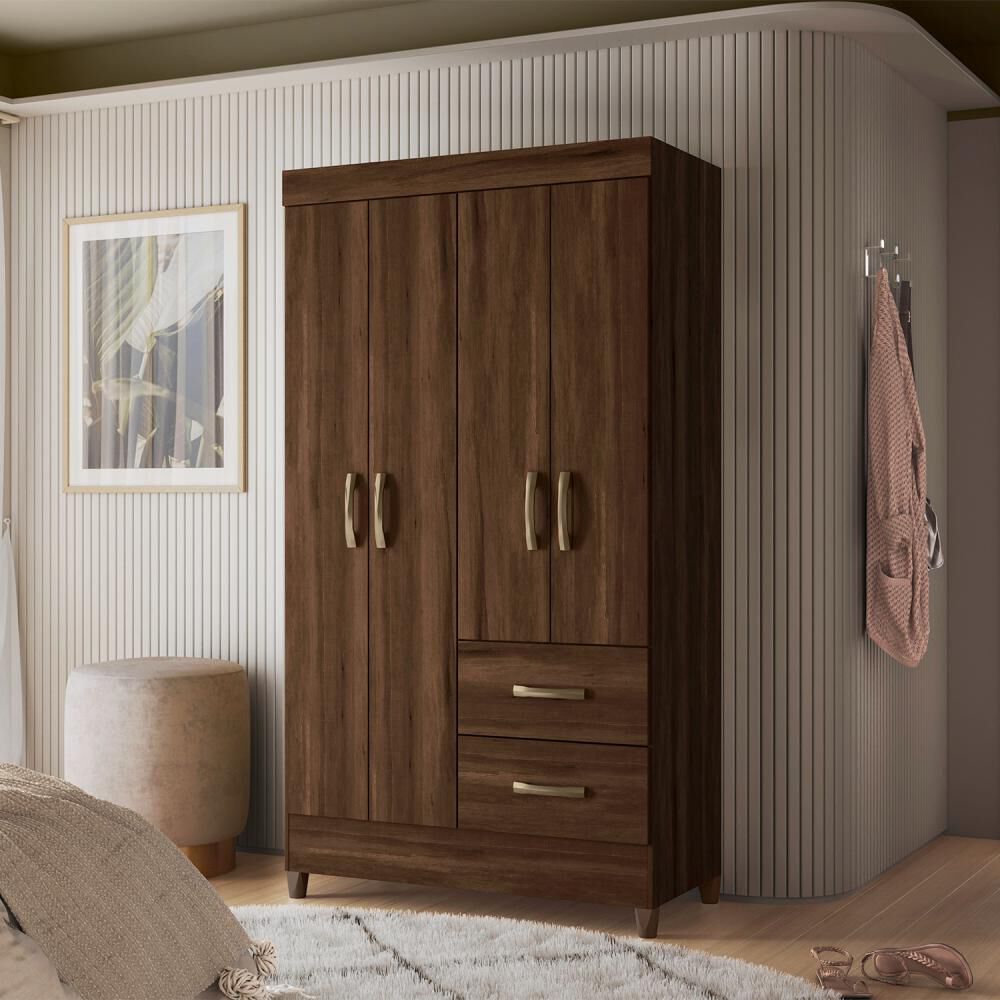 Cl&oacute;set Vekka Home Cl&oacute;set Mobi / 4 Puertas / 2 Cajones image number 3.0