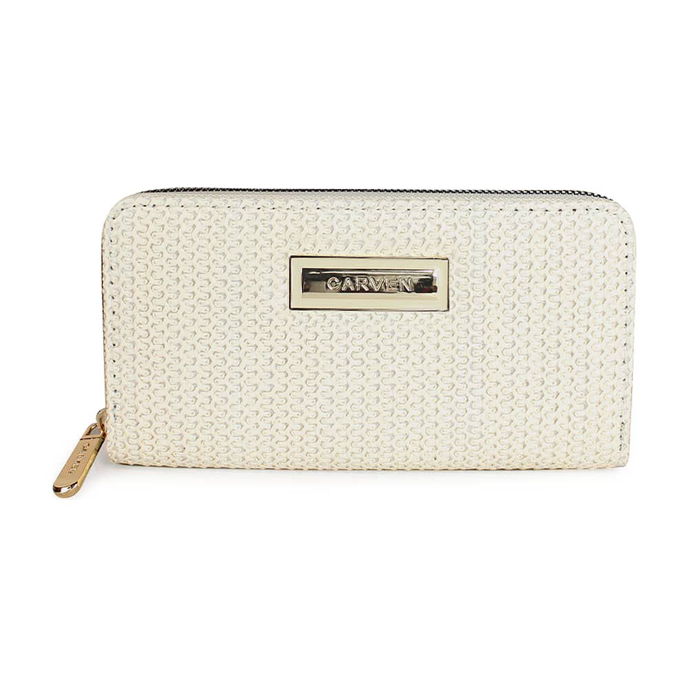 Billetera Mujer Lidia Beige Carven Paris image number 0.0