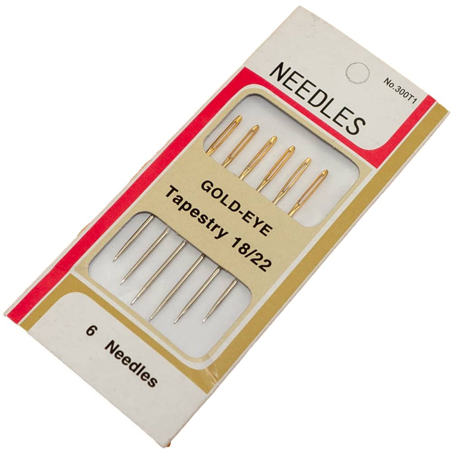 Agujas Para Bordar Y Coser Tapestry 18/22 C/punta 6u. 300t1 image number 0.0