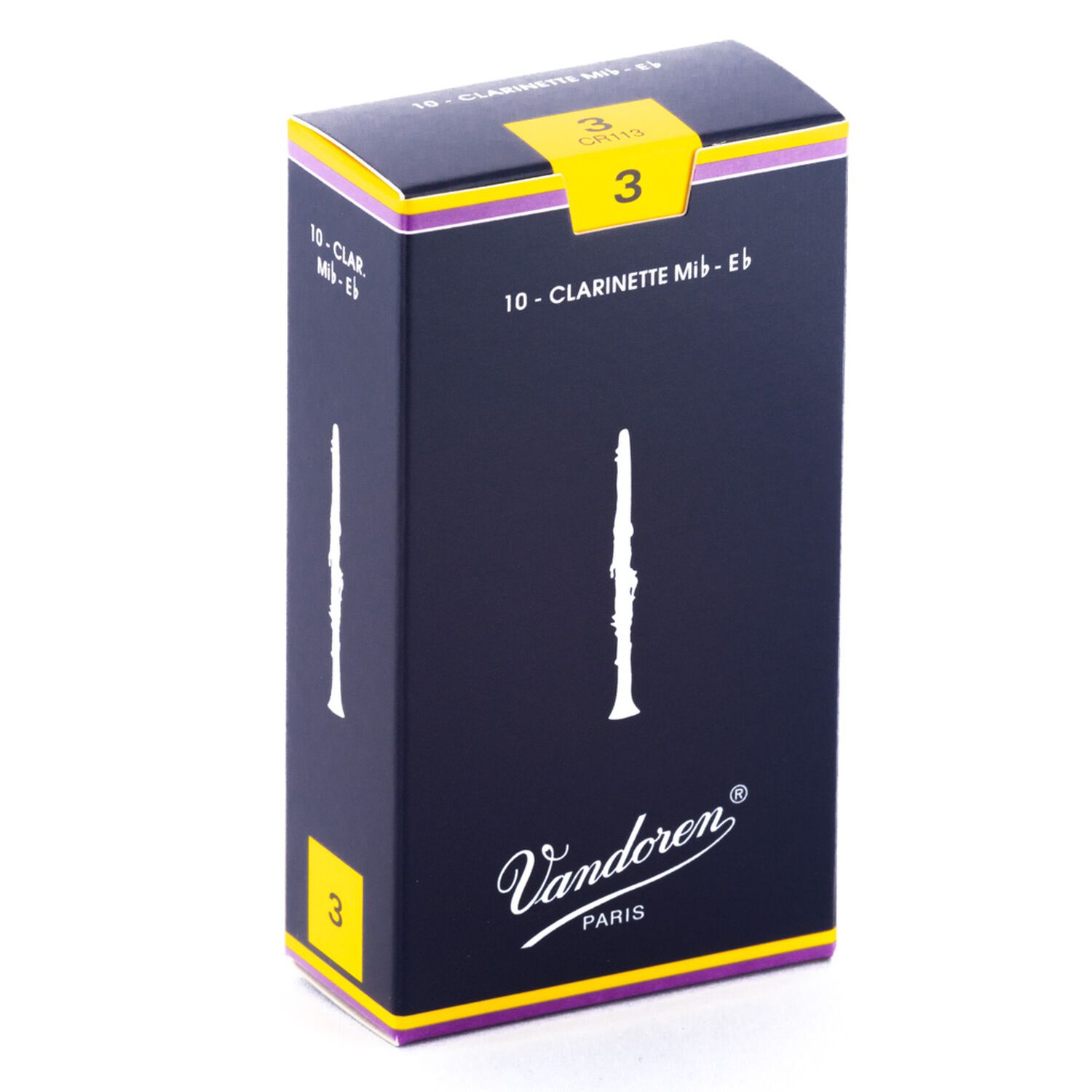 Cajas De Ca&ntilde;as Clarinete Mib Tradicional N&ordm;3.0 Vandoren image number 0.0