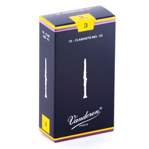 Cajas De Ca&ntilde;as Clarinete Mib Tradicional N&ordm;3.0 Vandoren