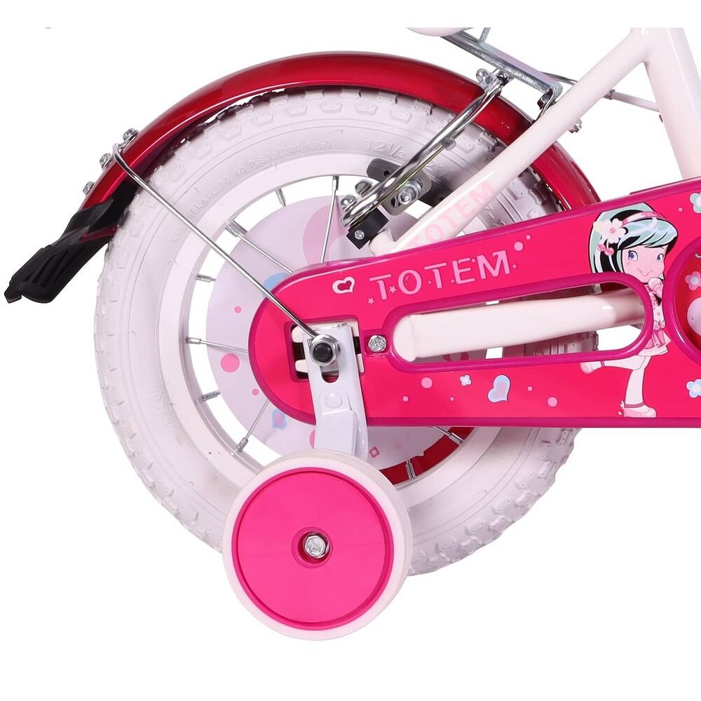 Bicicleta Totem Infantil Aro 12 Pretty Girl Color Blanco image number 4.0