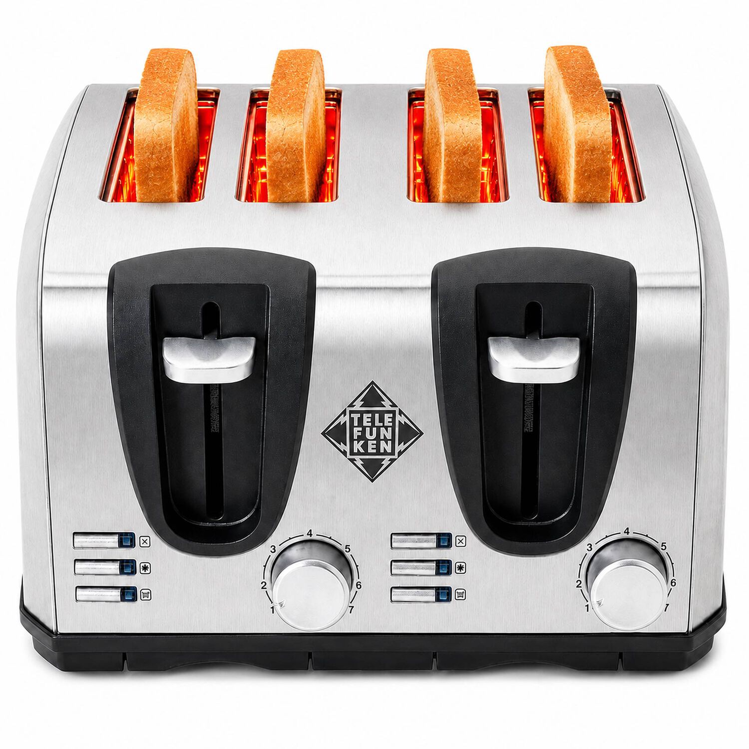 Tostador El&eacute;ctrico Doble (4en1) Easy Toast Pro Inox 1450w image number 1.0