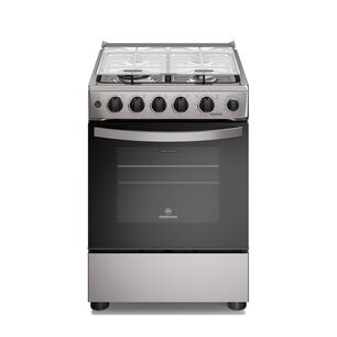 Cocina A Gas 4 Platos Horno Vapor Y Triple Llama Fm4ssc Inox