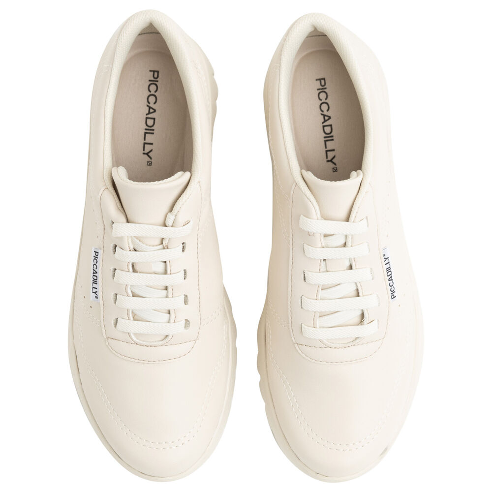 Zapatilla Urbana Mujer Hueso Vicky Piccadilly image number 1.0