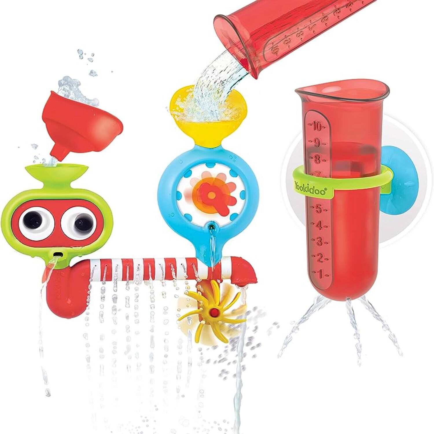 Juego De Ba&ntilde;o Laboratorio Infantil Beb&eacute; Ni&ntilde;o Ni&ntilde;a Tina Yookidoo image number 0.0