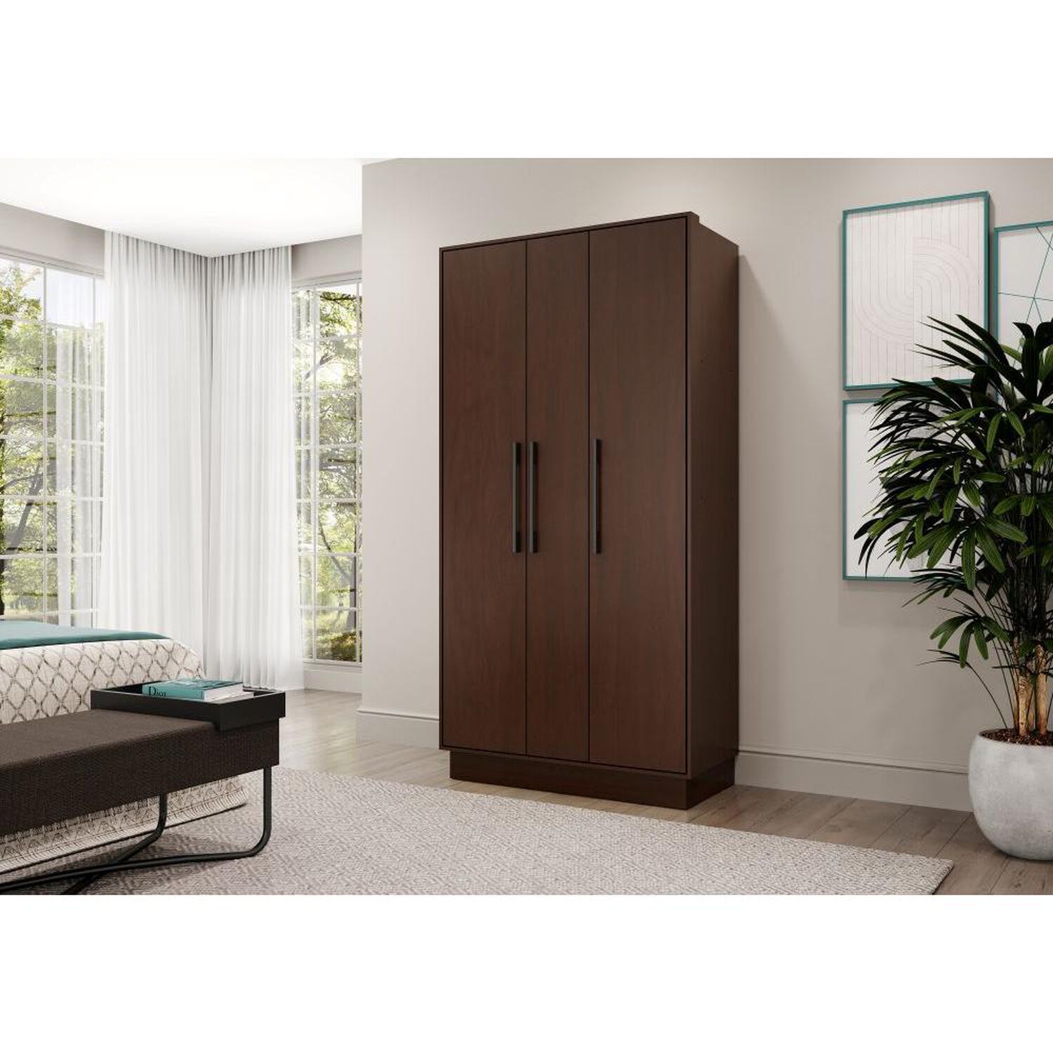 Closet Roca Esperanza Modular / 3 Puertas / 2 Cajones image number 0.0