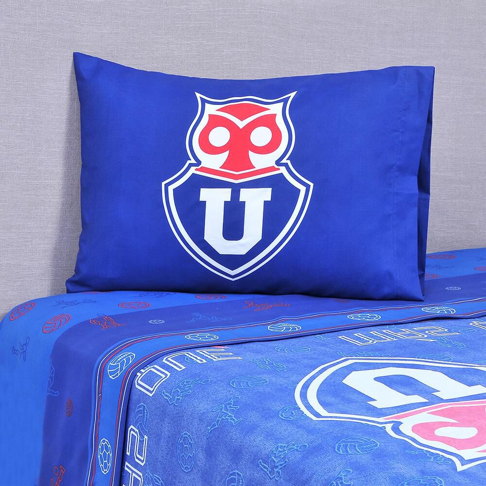 Juego De Sábanas U.De Chile Classic / 1.5 Plazas | Knasta Chile