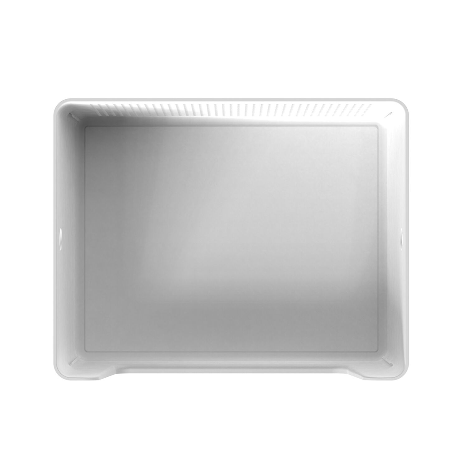 Canasto Organizador Con Apertura Frontal 16 Litros Flow Blanco image number 2.0
