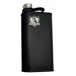 Botella Petaca Met&aacute;lica 270ml Colo Colocolor Negro