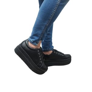 Zapatilla Antonella Negro Pao Pecados