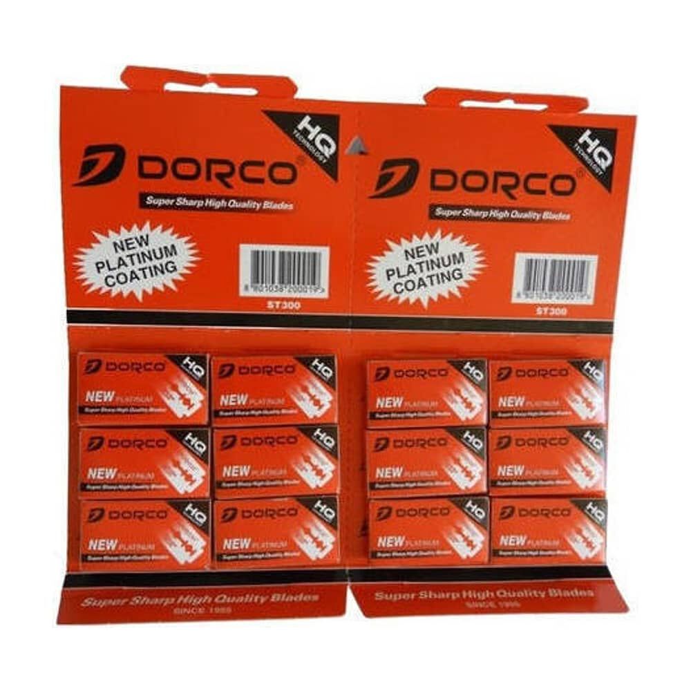 Cuchillas De Afeitar Dorco Originales St300 (360 Hojas) image number 0.0