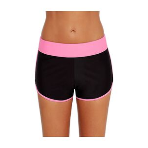 Short De Ba&ntilde;o Deportivo Mujer Rosado Gloriahoon